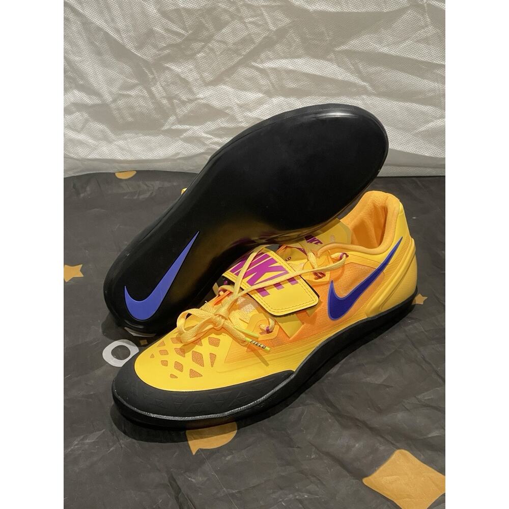 New Men’s 9.5 Nike Zoom Rotational 6 Citron Pulse Indigo Burst FZ9606 800